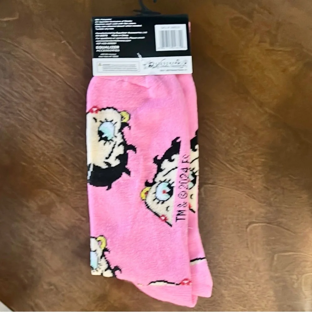 Betty Boop Crew Socks